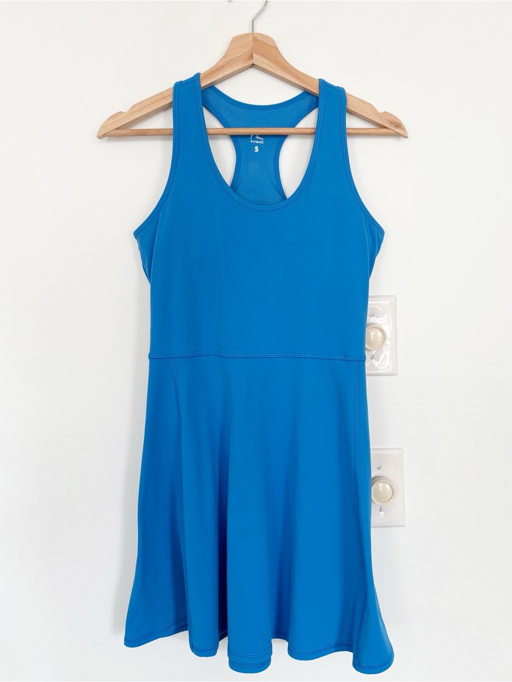 Rhoback || Everyday Active Dress Athletic Tennis Golf in Birdie Blue Small
